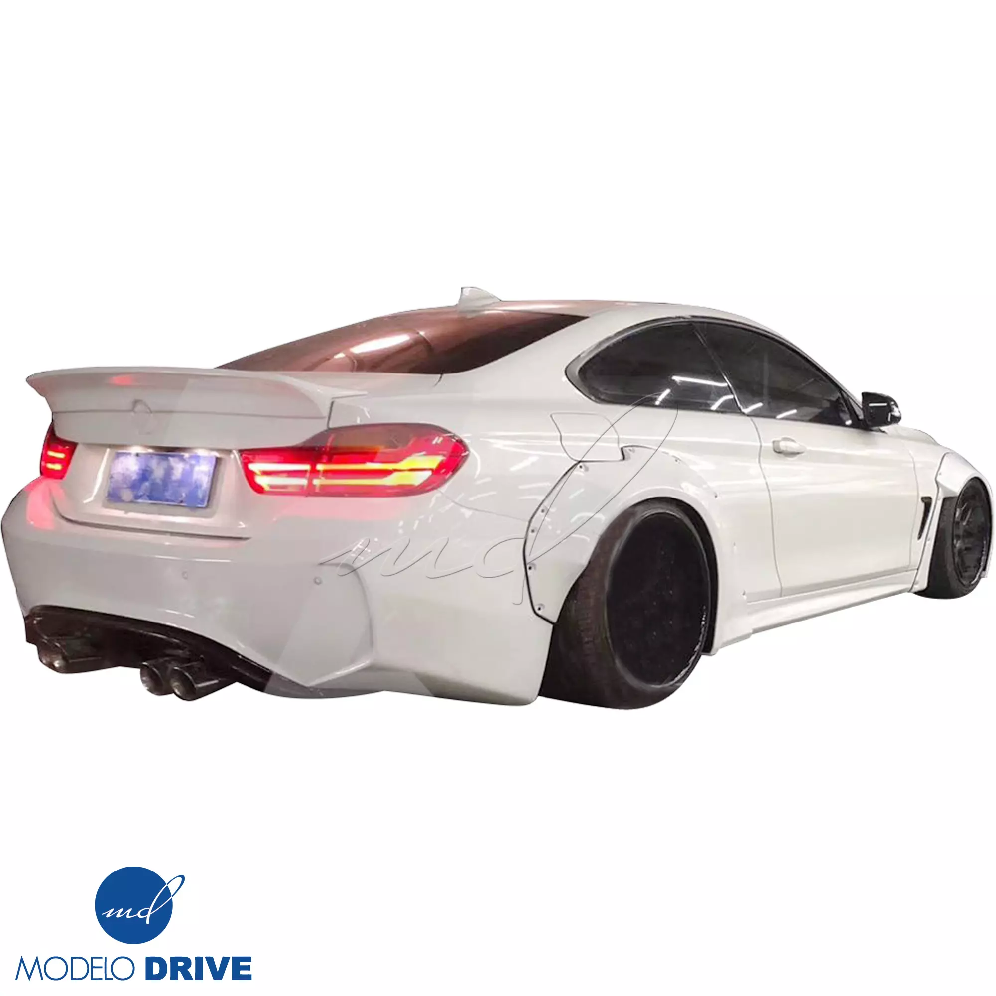 ModeloDrive FRP LBPE Diffuser > BMW 4-Series F32 2014-2020 - Image 2