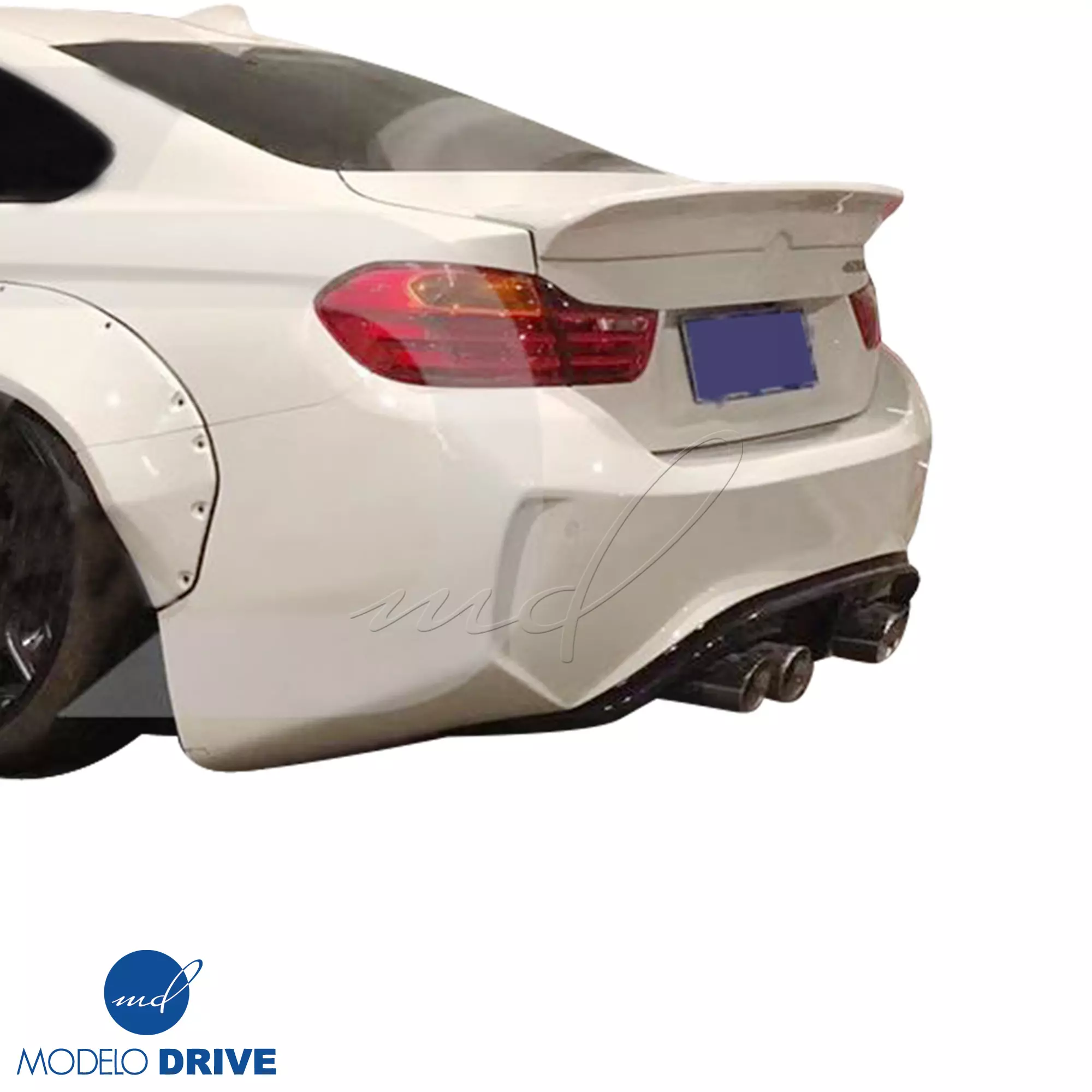 ModeloDrive FRP LBPE Diffuser > BMW 4-Series F32 2014-2020 - Image 3