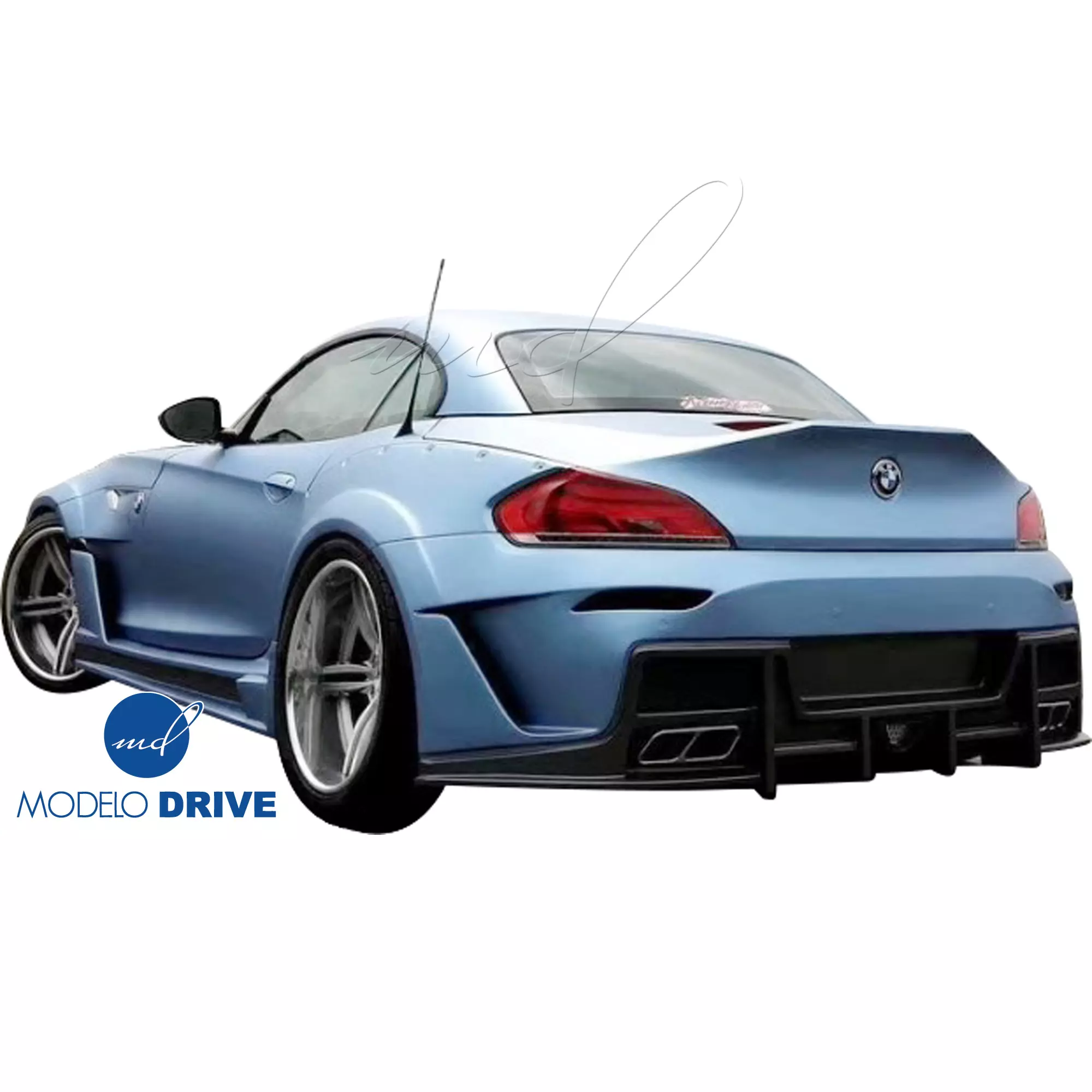 ModeloDrive FRP LVL Wide Body Kit /w Trunk > BMW Z4 E89 2009-2016 - Image 107