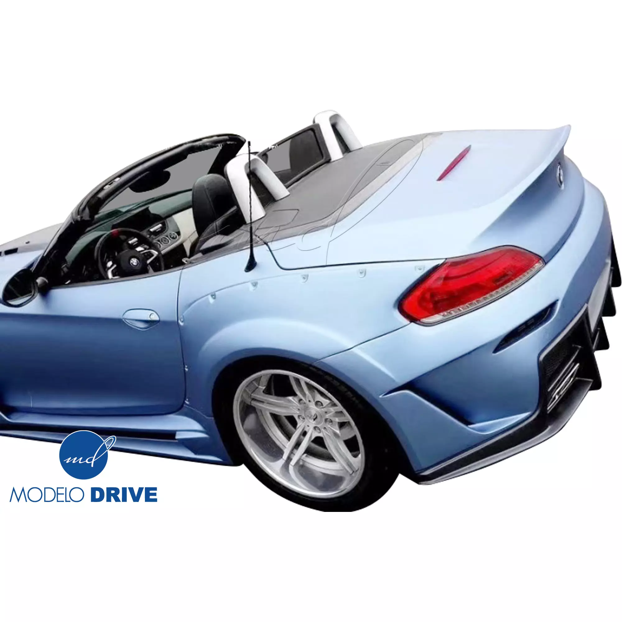 ModeloDrive FRP LVL Wide Body Kit /w Trunk > BMW Z4 E89 2009-2016 - Image 147