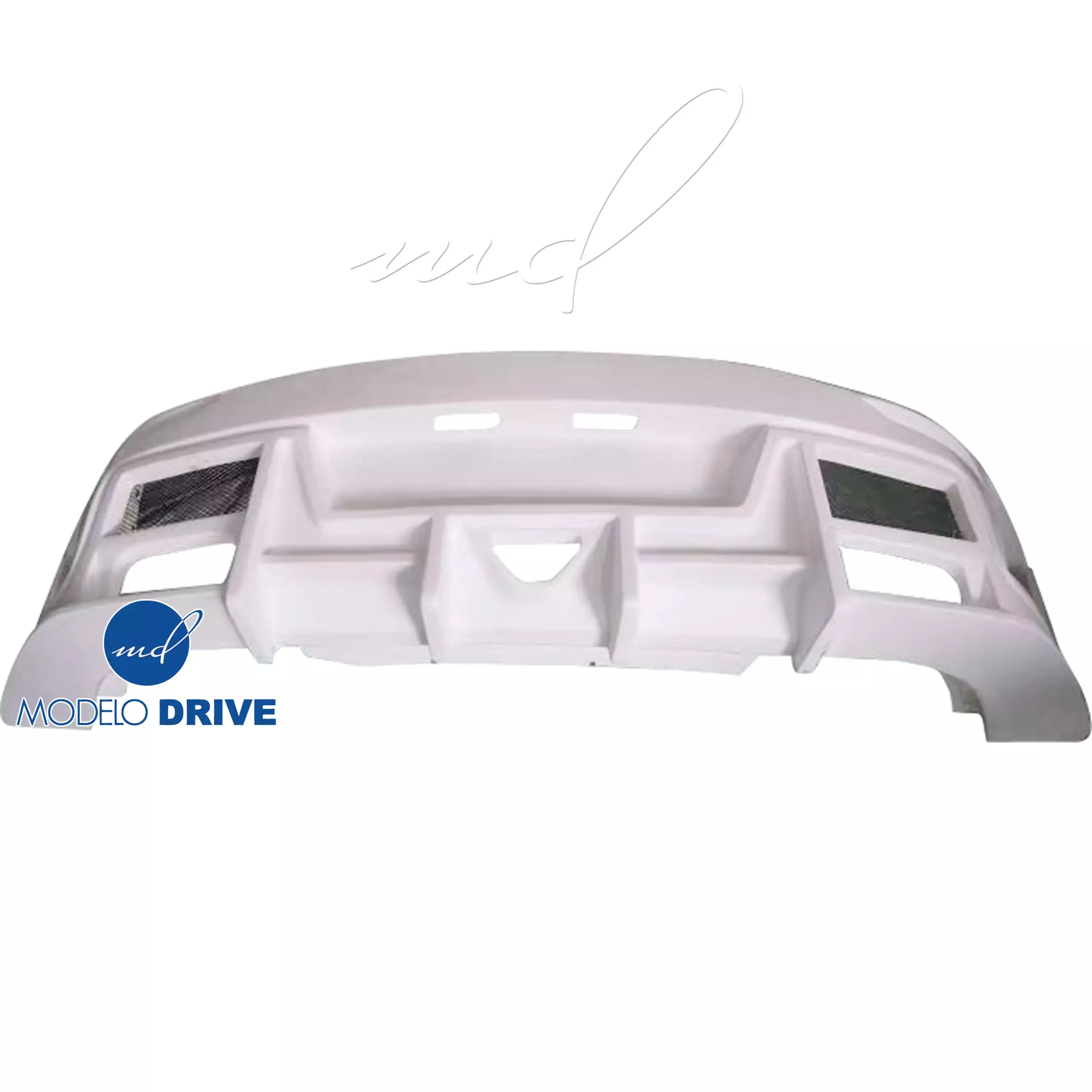 ModeloDrive FRP LVL Wide Body Rear Bumper w Diffuser > BMW Z4 E89 2009-2016 - Image 4