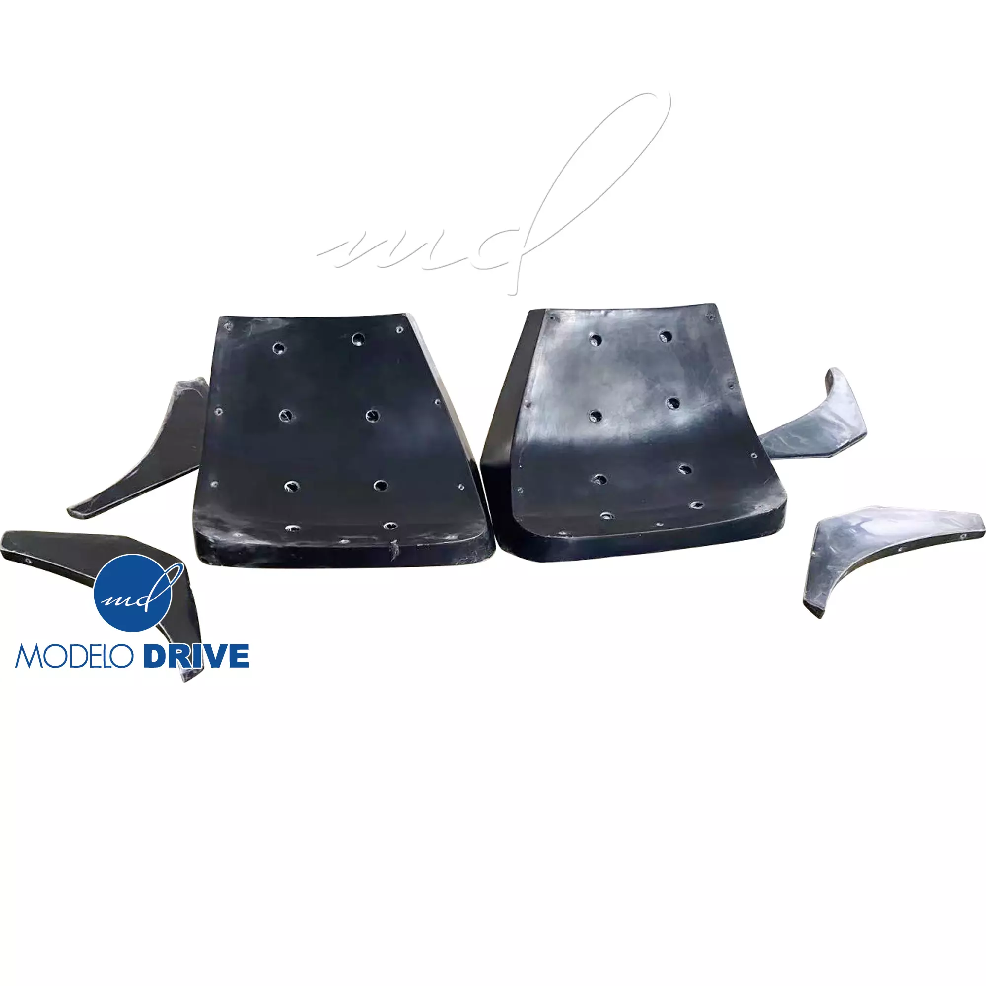 ModeloDrive FRP Dual Diffusers 2pc > Chevrolet Corvette C7 2014-2019 - Image 10