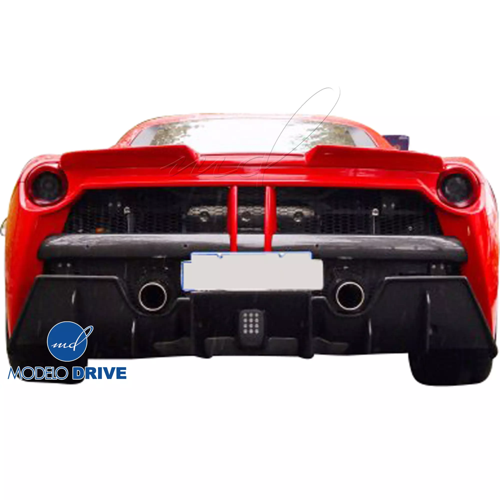 ModeloDrive Partial Carbon Fiber MDES Body Kit > Ferrari 488 GTB F142M 2016-2019 - Image 36