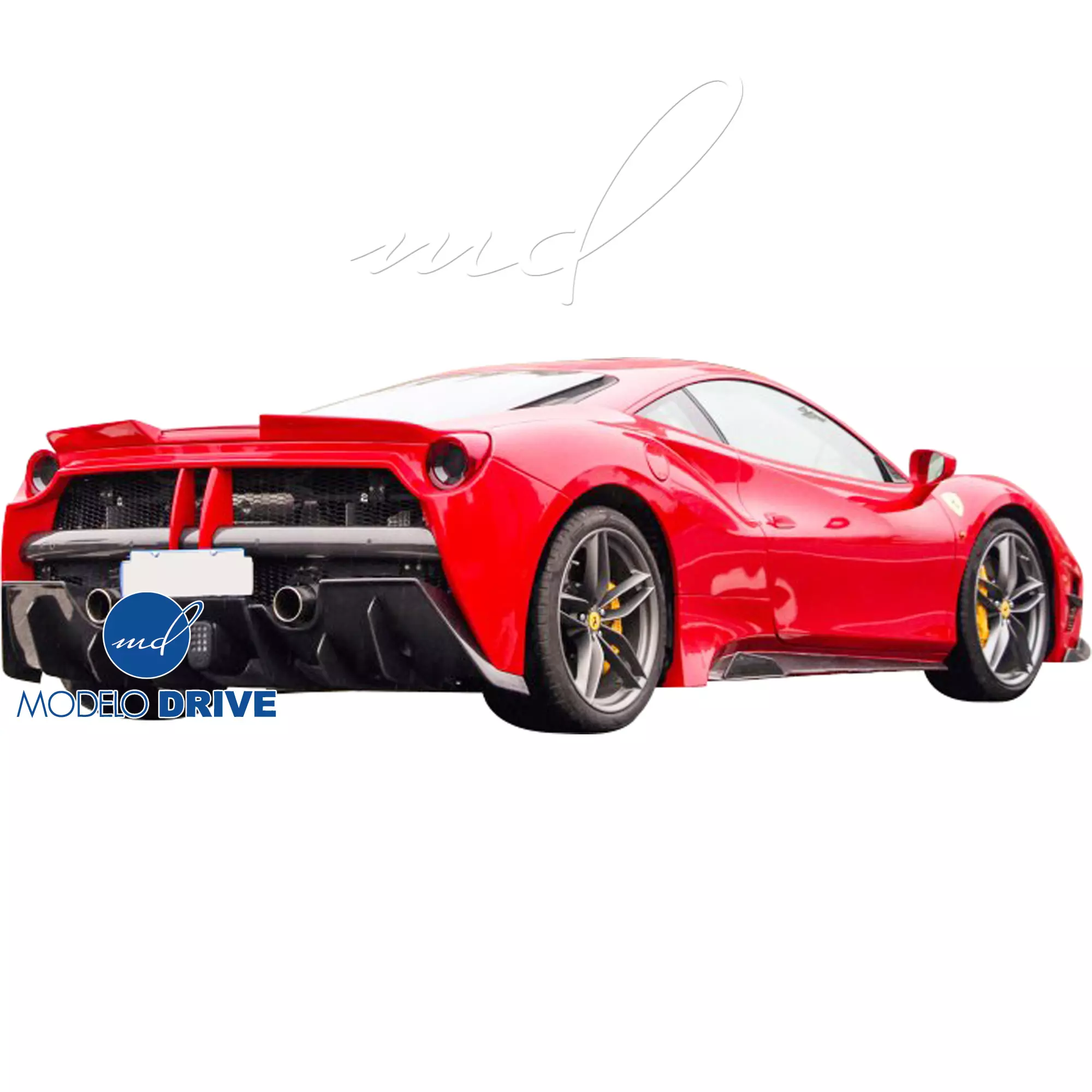 ModeloDrive Partial Carbon Fiber MDES Body Kit > Ferrari 488 GTB F142M 2016-2019 - Image 37