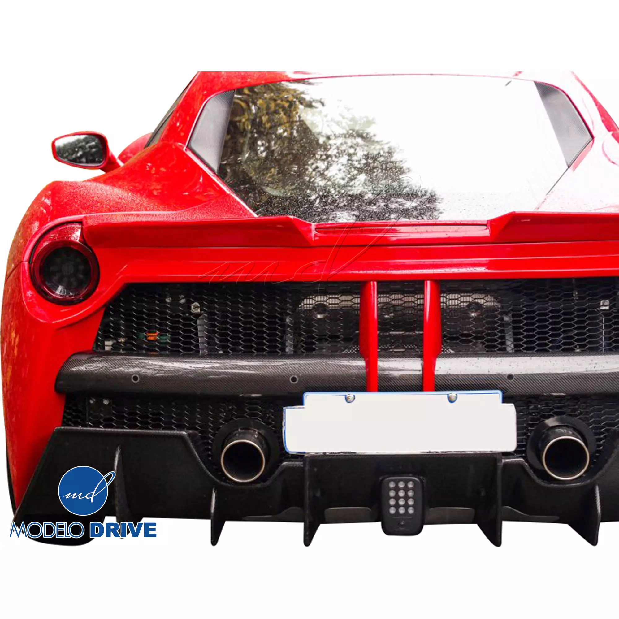 ModeloDrive Partial Carbon Fiber MDES Body Kit > Ferrari 488 GTB F142M 2016-2019 - Image 39