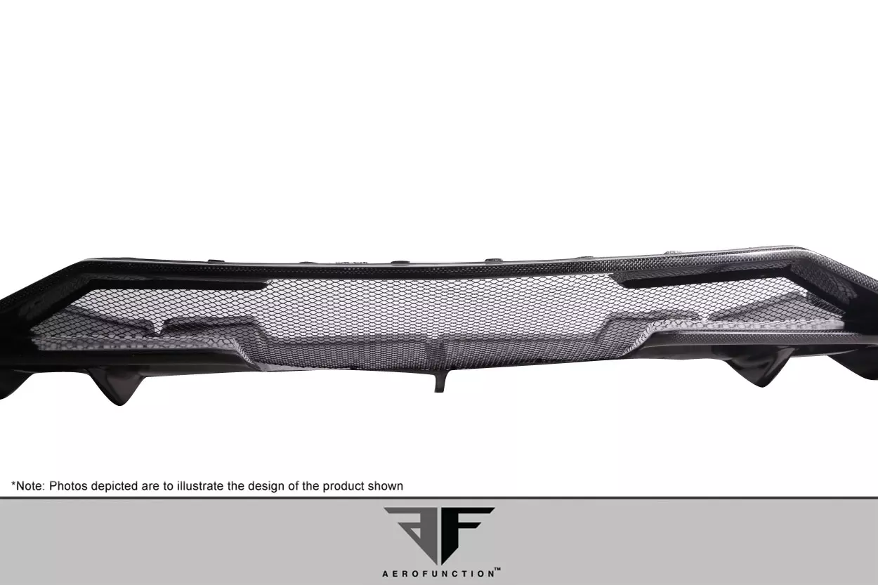 2011-2017 Lamborghini Aventador Carbon AF-1 Diffuser ( CFP ) 1 Piece - Image 4