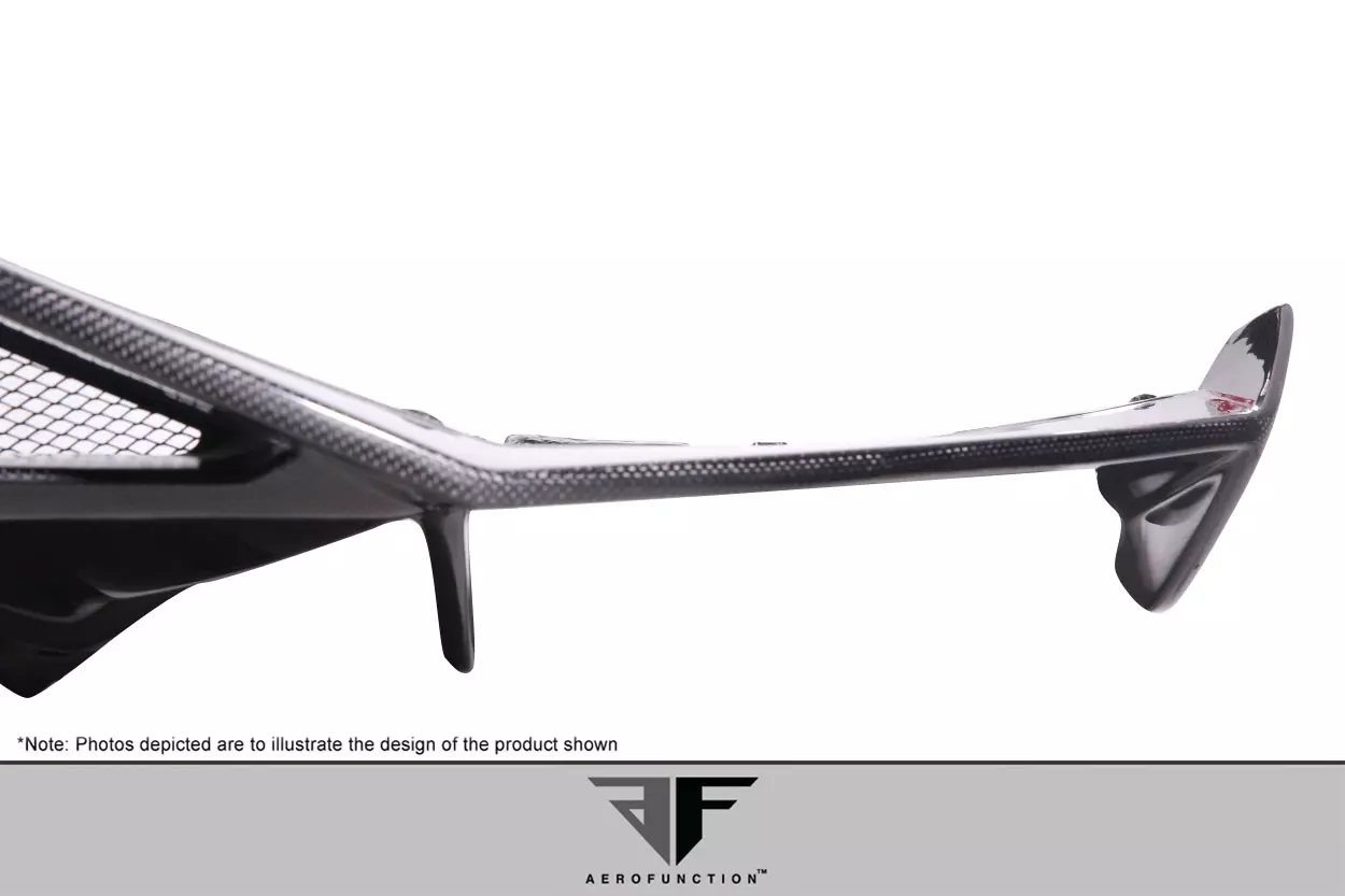 2011-2017 Lamborghini Aventador Carbon AF-1 Diffuser ( CFP ) 1 Piece - Image 6