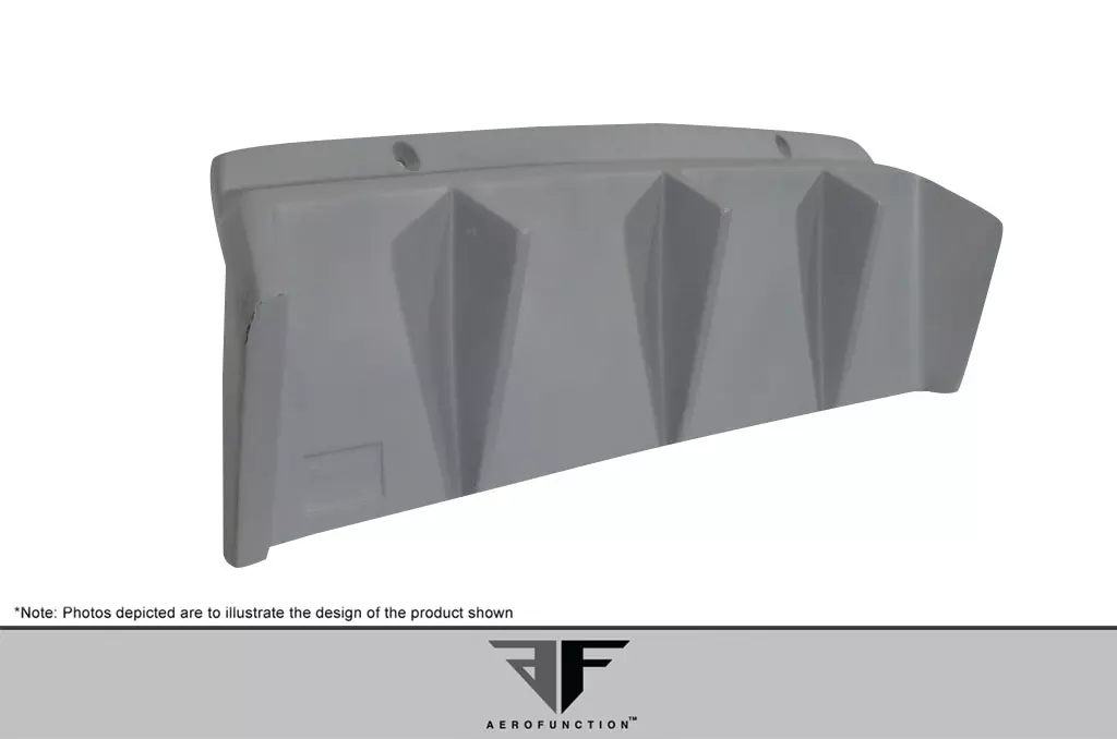 2013-2021 Land Rover Range Rover AF-1 Wide Body Rear Diffuser ( GFK ) 1 Piece (S) - Image 4