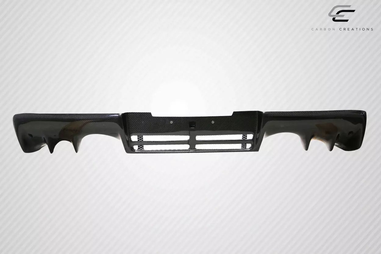 2008-2015 Mitsubishi Lancer Evo X Carbon Creations DriTech OER Look Rear Diffuser 1 Piece - Image 2