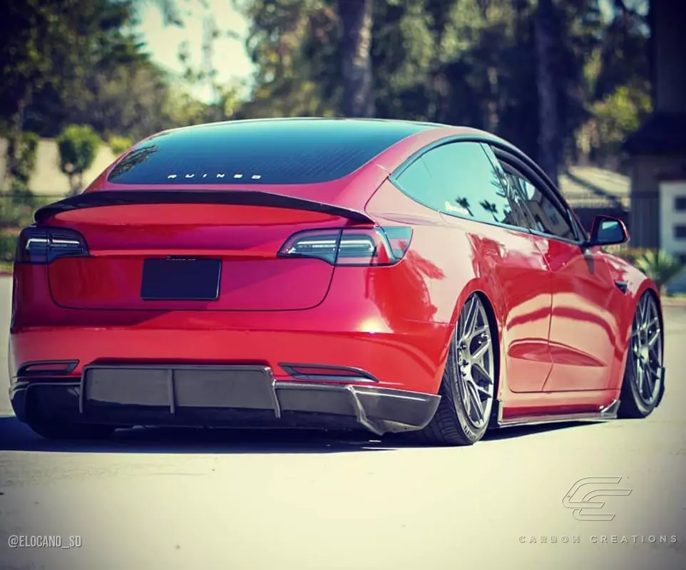 2018-2023 Tesla Model 3 Carbon Creations GT Concept Body Kit 4 Piece - Image 33