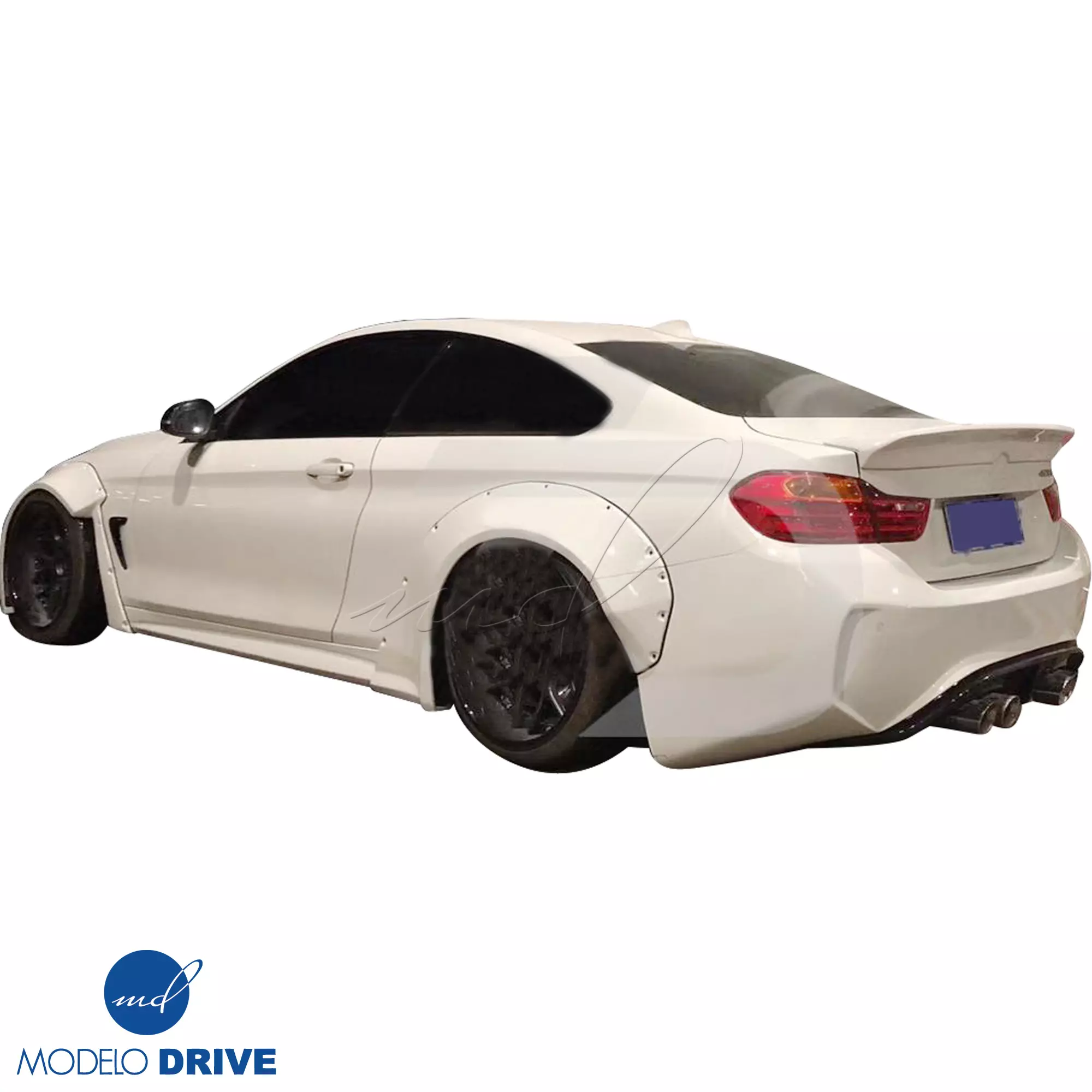 ModeloDrive FRP LBPE Rear Bumper > BMW 4-Series F32 2014-2020 - Image 3