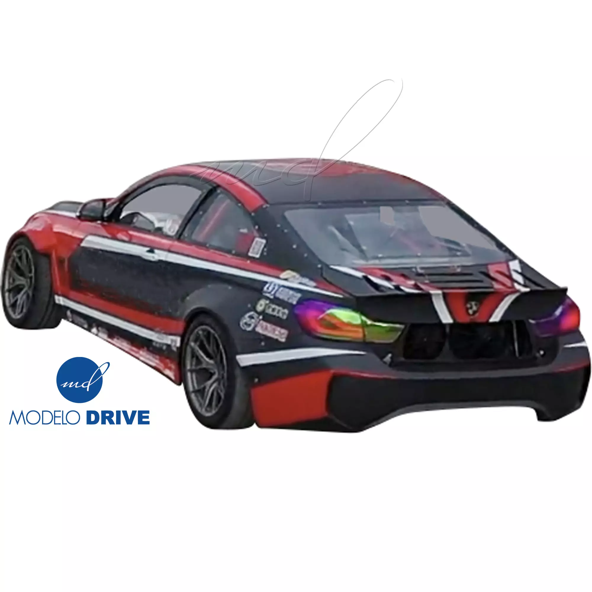 ModeloDrive FRP LBPE Rear Bumper > BMW 4-Series F32 2014-2020 - Image 5