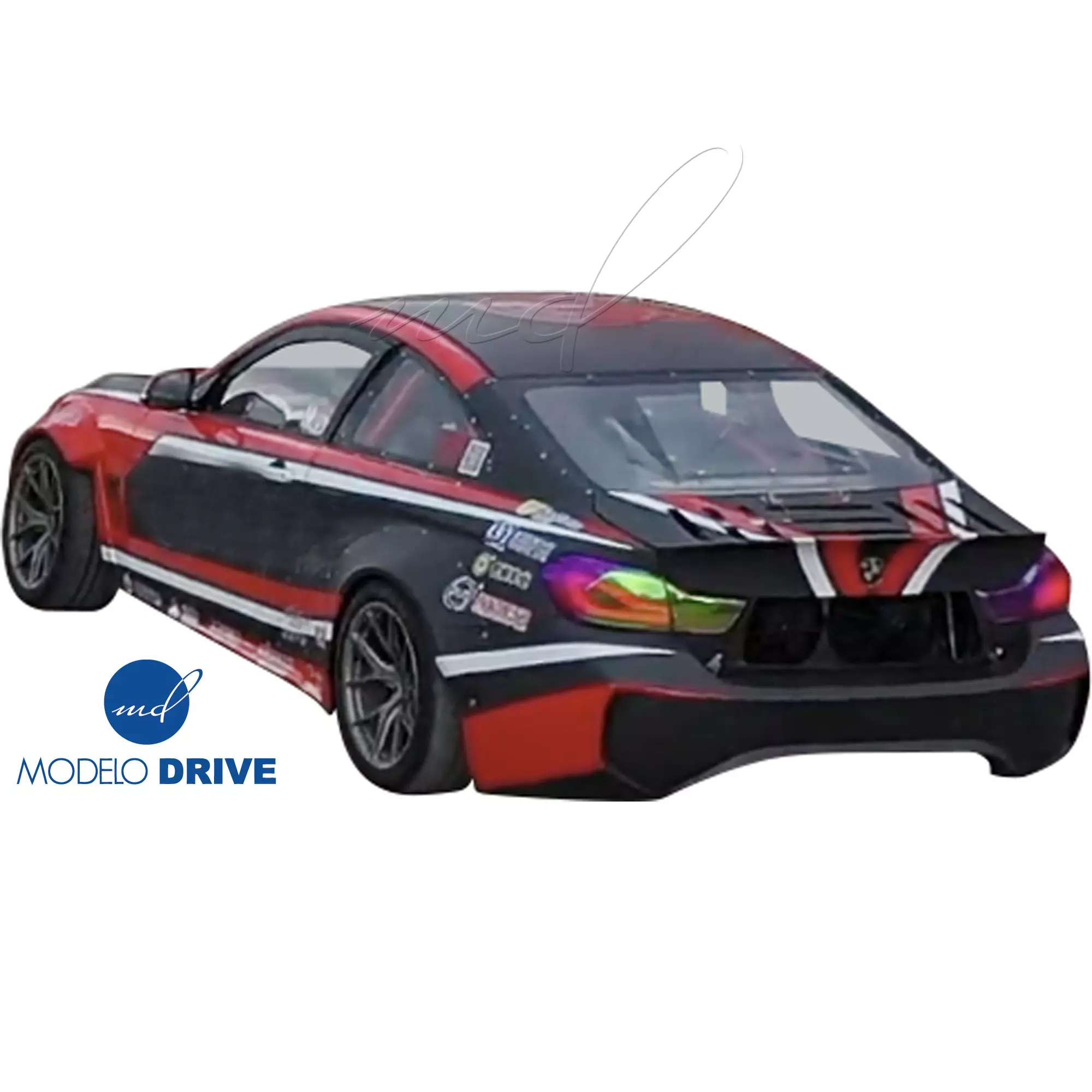 ModeloDrive FRP LBPE Rear Bumper > BMW 4-Series F32 2014-2020 - Image 6