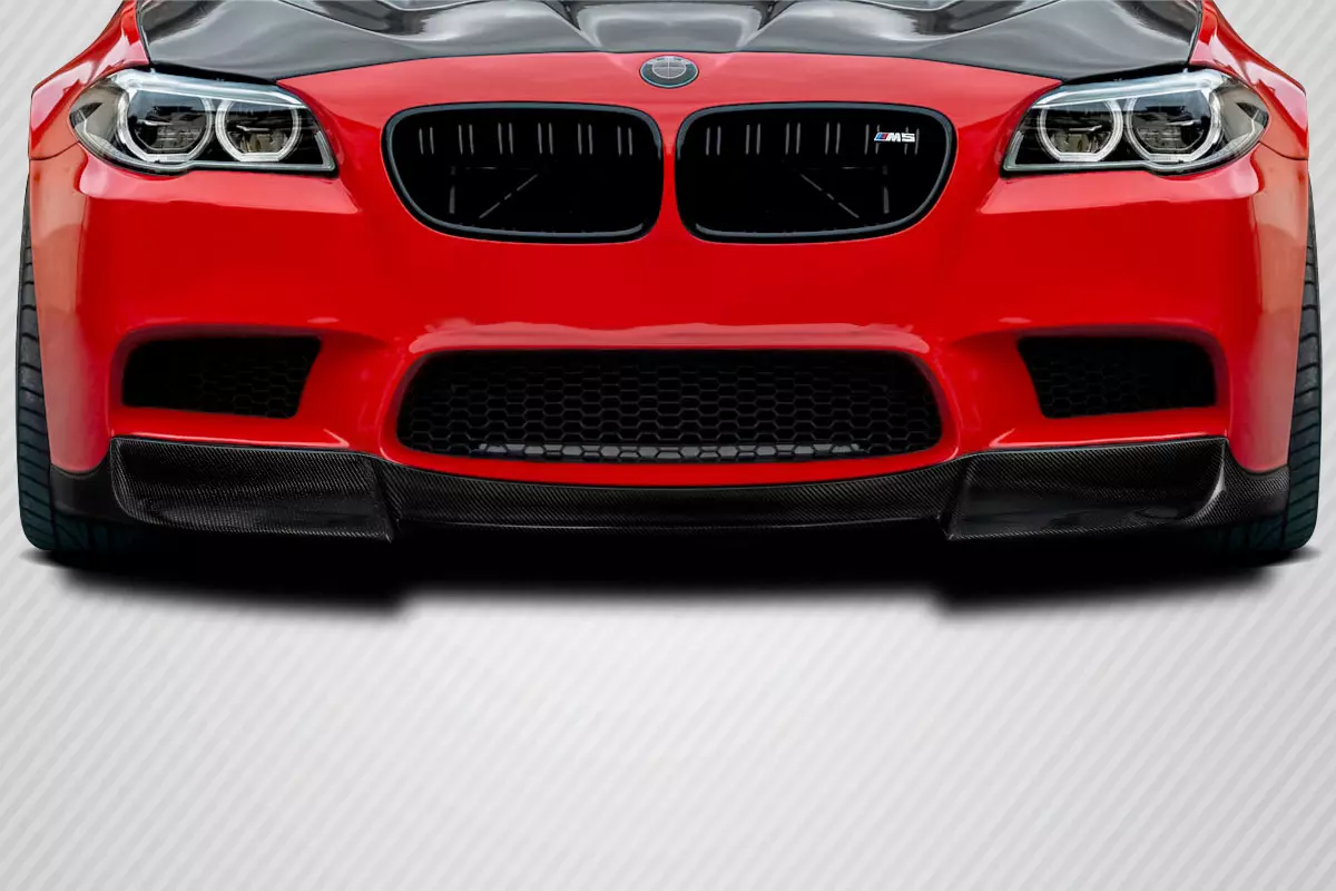 2011-2016 BMW M5 F10 Carbon Creations Arcos Front Lip Spoiler Air Dam 1 Piece - Image 6