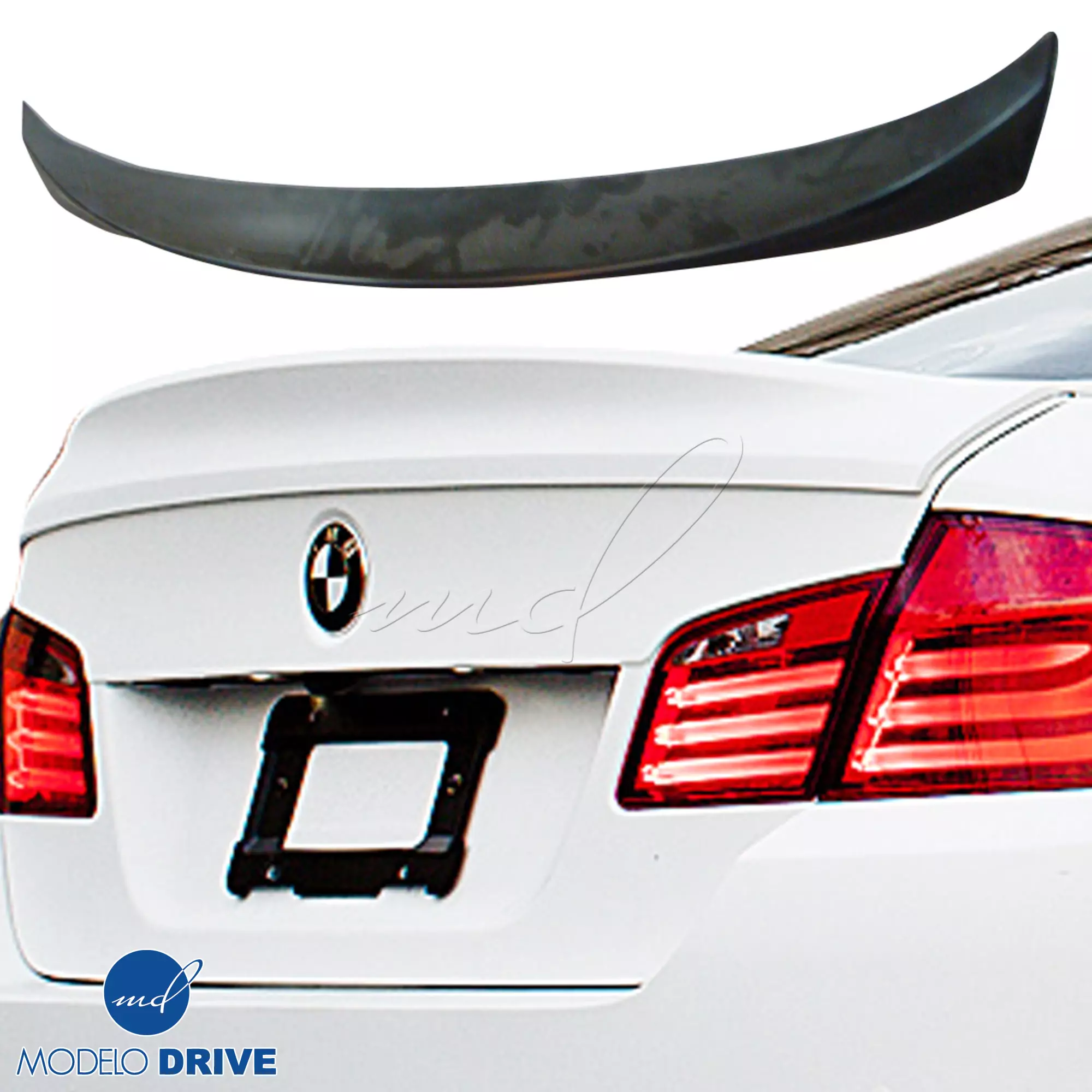 ModeloDrive FRP WAL Spoiler Wing > BMW 5-Series F10 2011-2016 > 4dr - Image 8