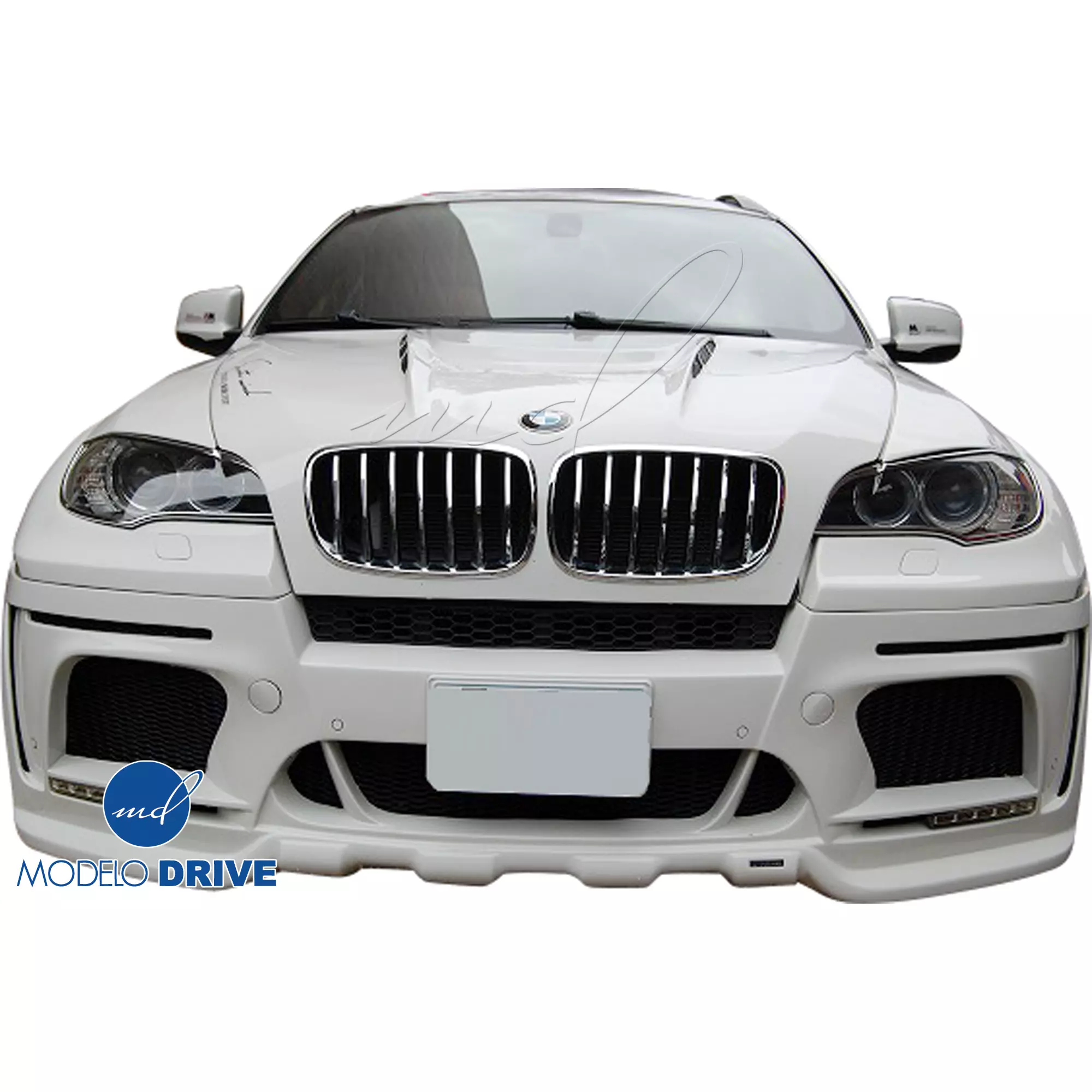 ModeloDrive FRP HAMA Wide Body Front Bumper > BMW X6 E71 2008-2014 - Image 2