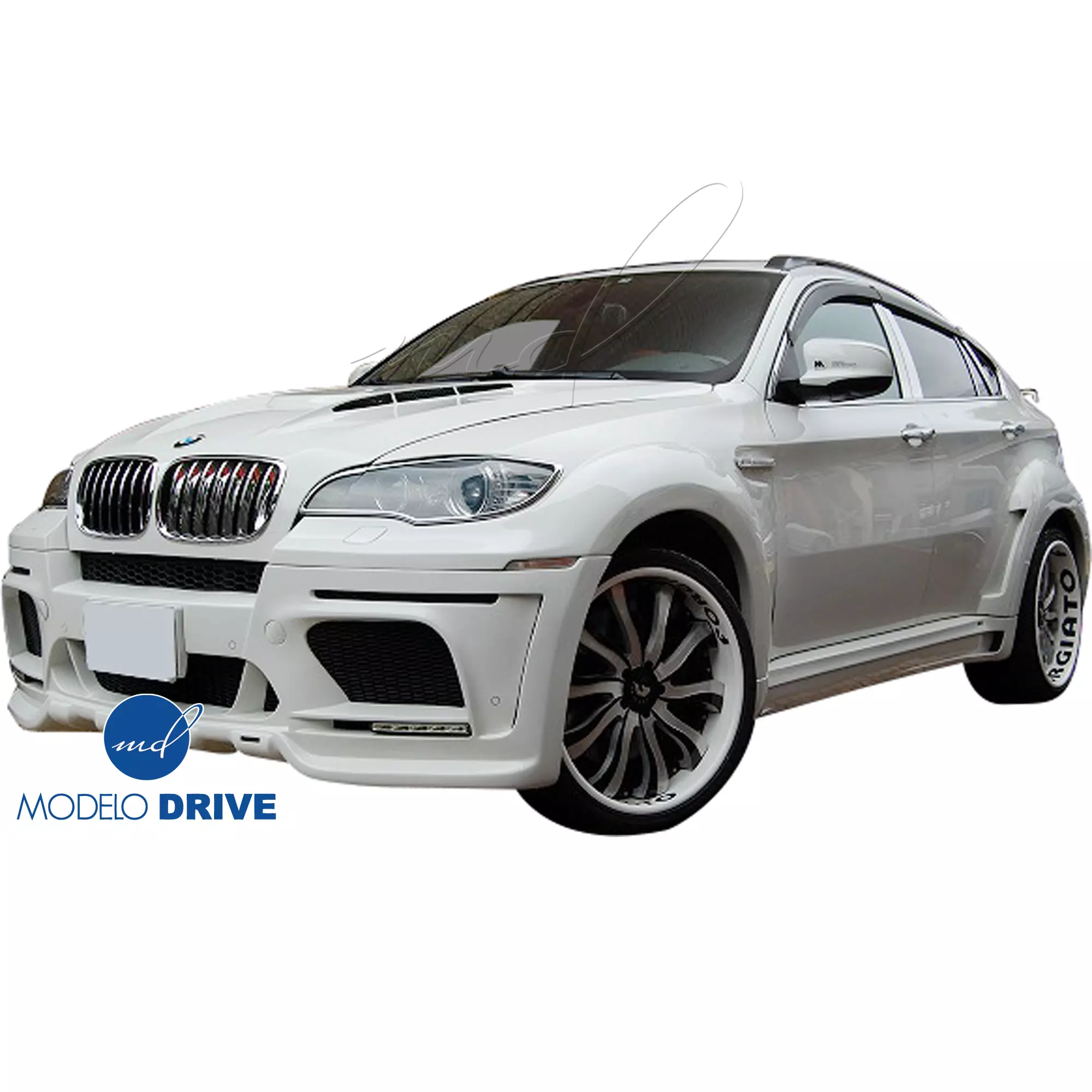 ModeloDrive FRP HAMA Wide Body Kit > BMW X6 E71 2008-2014 - Image 7