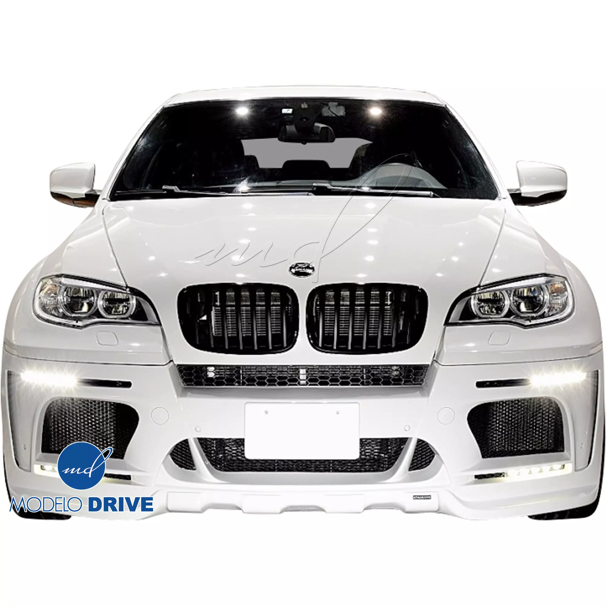 ModeloDrive FRP HAMA Wide Body Front Bumper > BMW X6 E71 2008-2014 - Image 6
