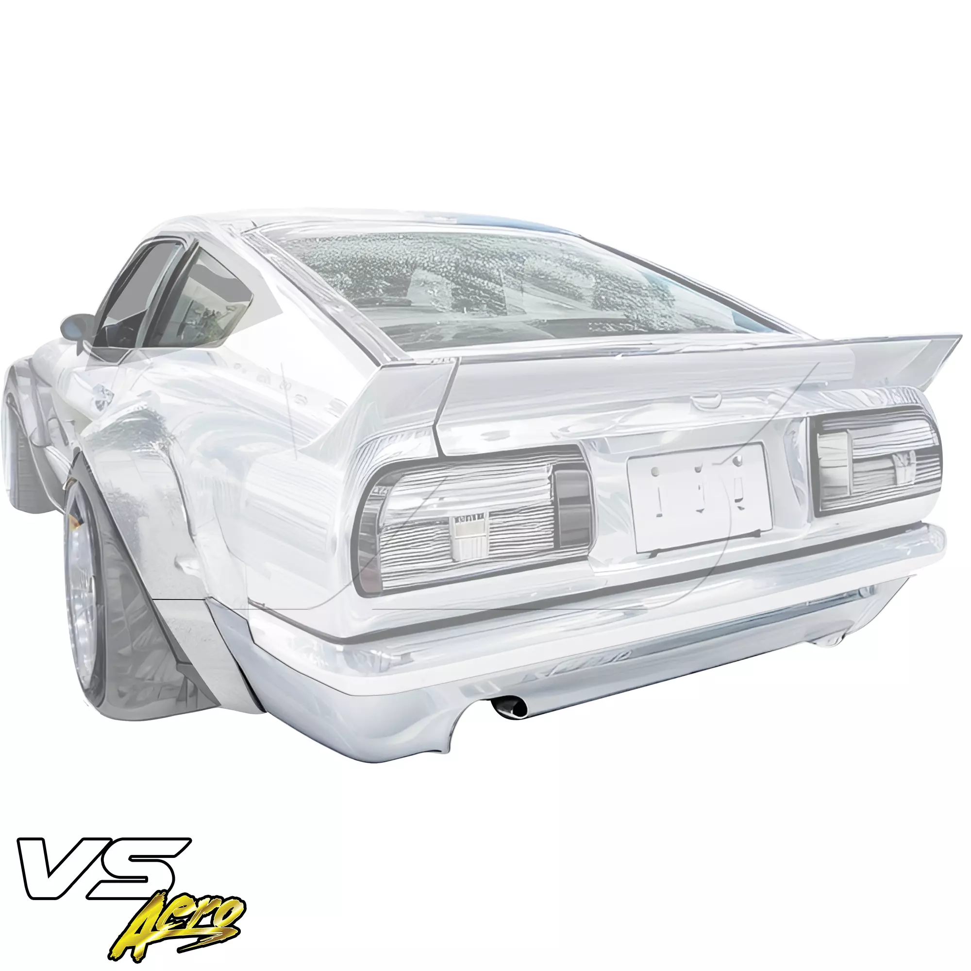 VSaero FRP TKYO Wide Body Kit w Wing > Datsun 280ZX S130 1979-1983 > 2 Seater - Image 81