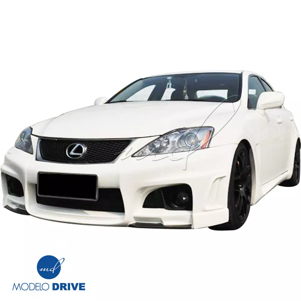 ModeloDrive FRP WAL BISO Front Bumper > Lexus IS-Series IS-F 2012-2013 - Image 1