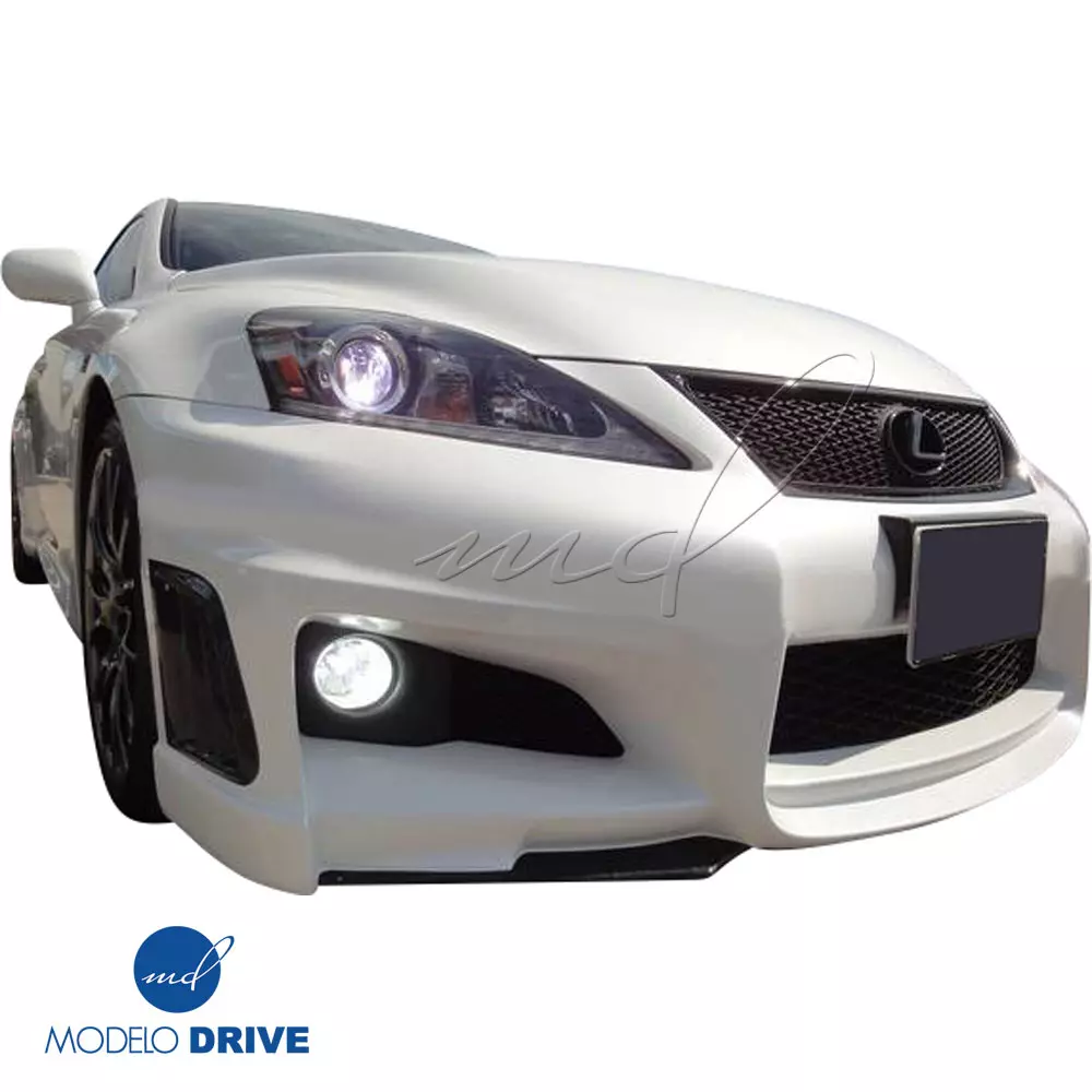 ModeloDrive FRP WAL BISO Front Bumper > Lexus IS-Series IS-F 2012-2013 - Image 3