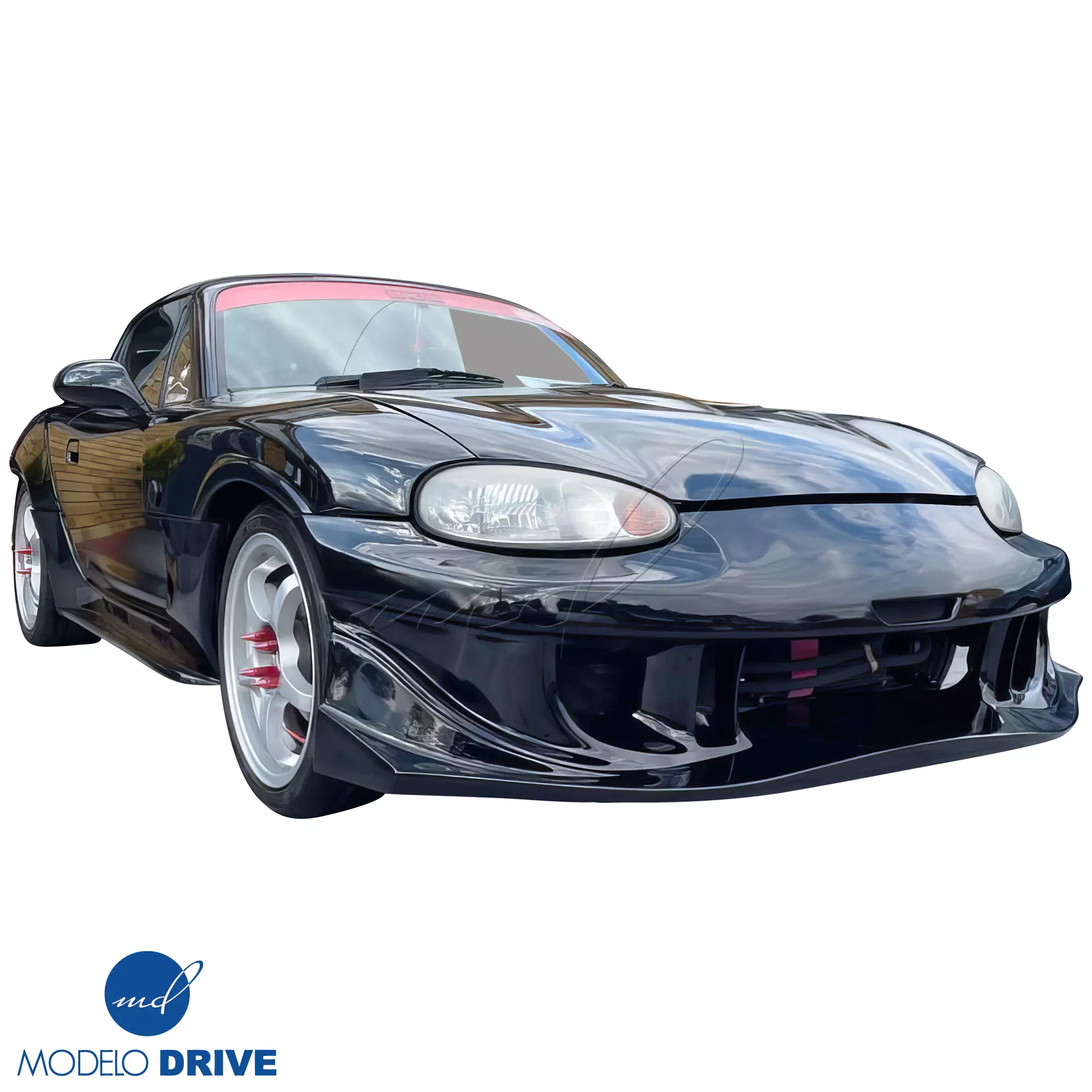 ModeloDrive FRP RAME Wide Body Kit 6pc > Mazda Miata (NB) 1998-2005 - Image 5