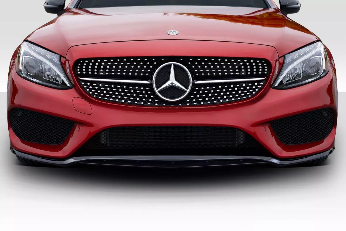 2015-2018 Mercedes C43 W205 Duraflex Autohaus Front Lip Spoiler Air Dam 1 Piece - Image 1