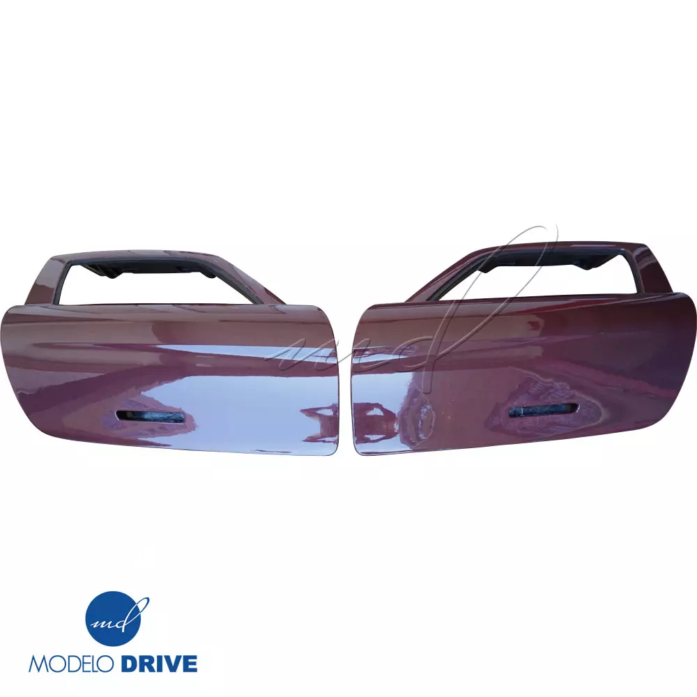 ModeloDrive Carbon Fiber BLK-GT Wide Body Doors > Mercedes-Benz SLS AMG (R197) 2011-2014 - Image 1