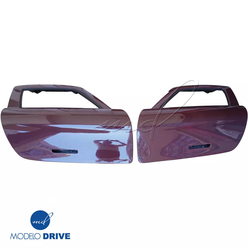 ModeloDrive Carbon Fiber BLK-GT Wide Body Doors > Mercedes-Benz SLS AMG (R197) 2011-2014 - Image 2