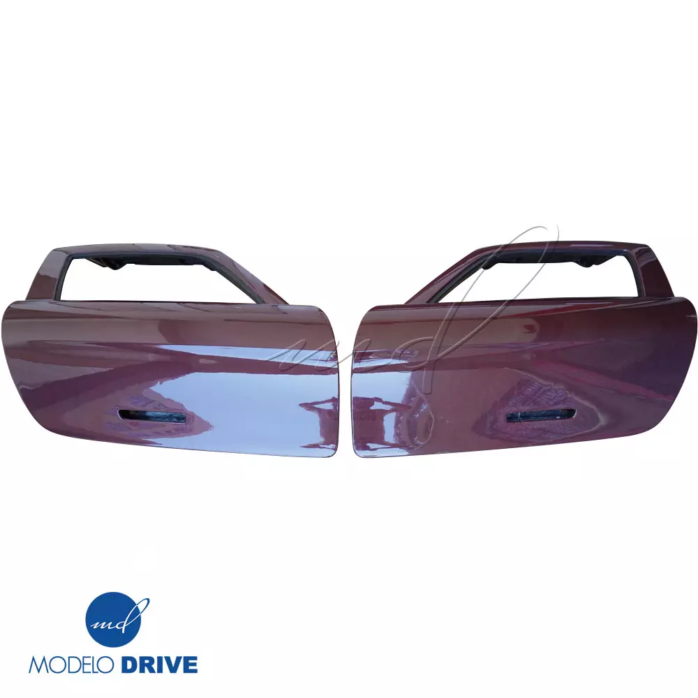 ModeloDrive Carbon Fiber BLK-GT Wide Body Doors > Mercedes-Benz SLS AMG (R197) 2011-2014 - Image 3