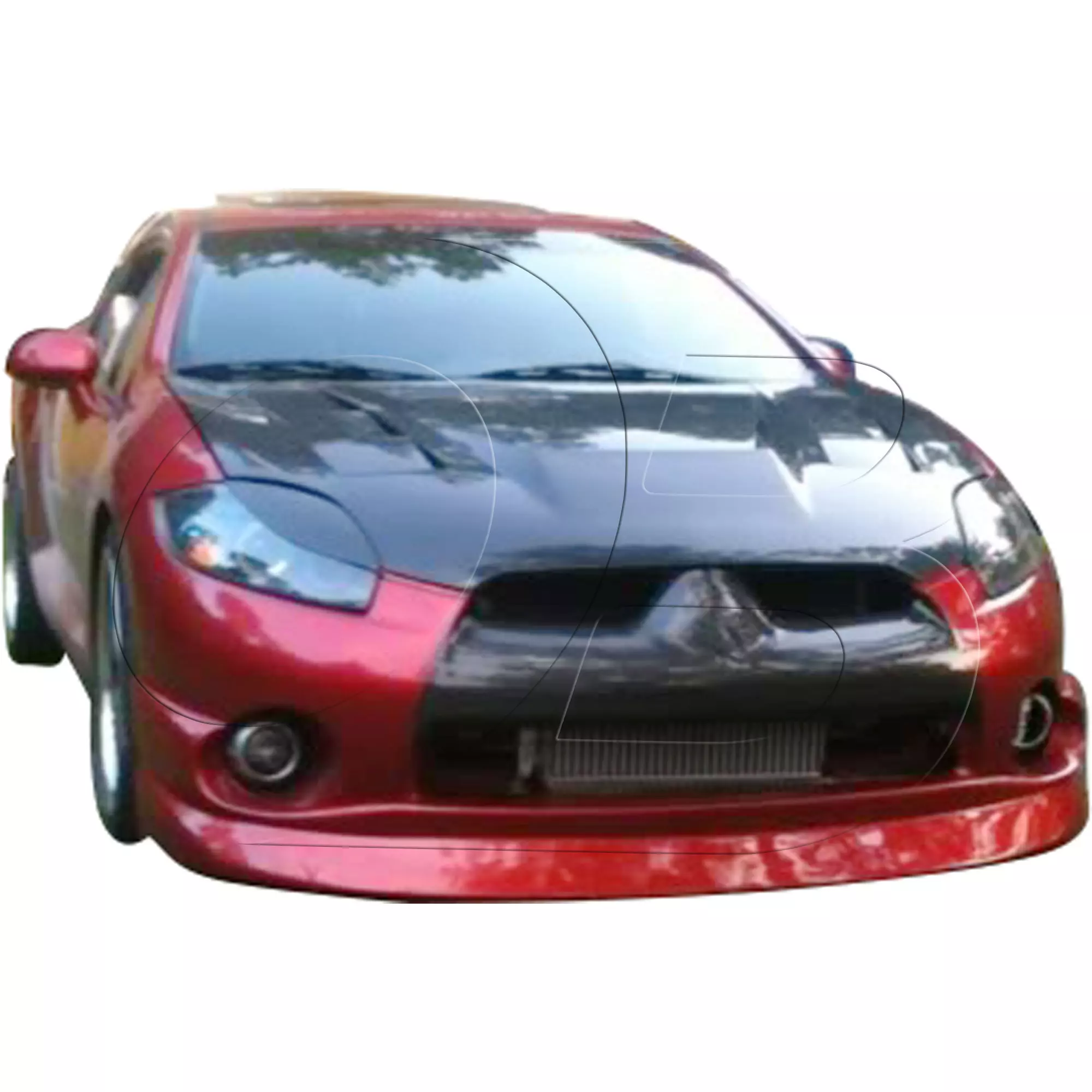 KBD Urethane D Spec Style 1pc Front Lip > Mitsubishi Eclipse 2006-2008 - Image 2