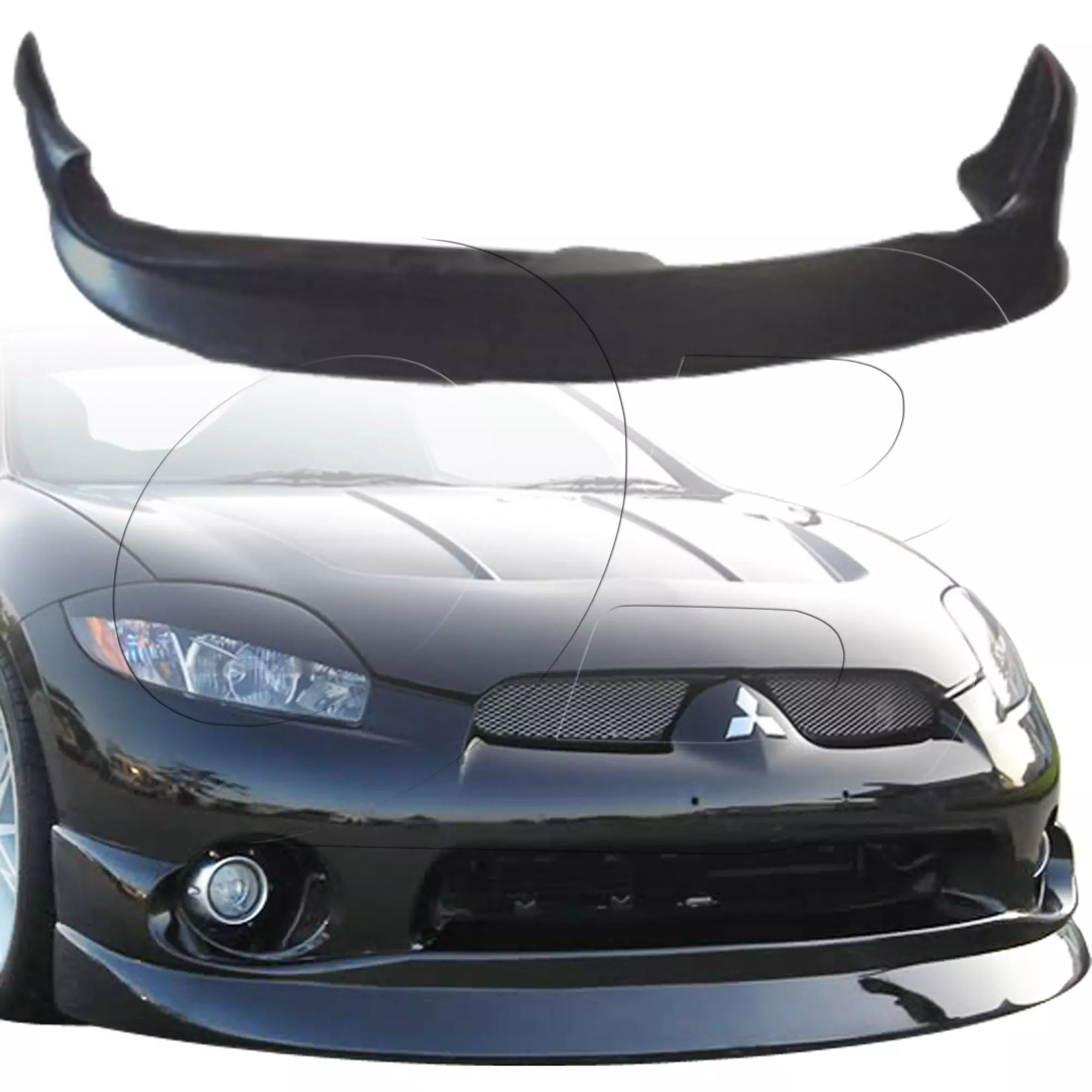 KBD Urethane D Spec Style 1pc Front Lip > Mitsubishi Eclipse 2006-2008 - Image 4