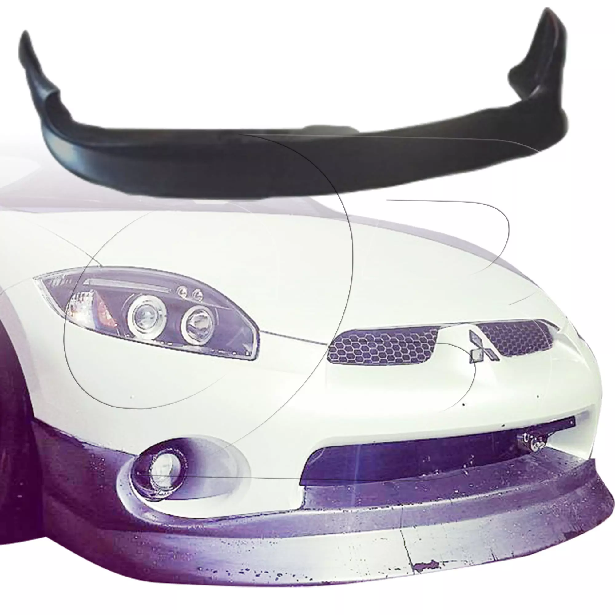 KBD Urethane D Spec Style 1pc Front Lip > Mitsubishi Eclipse 2006-2008 - Image 8