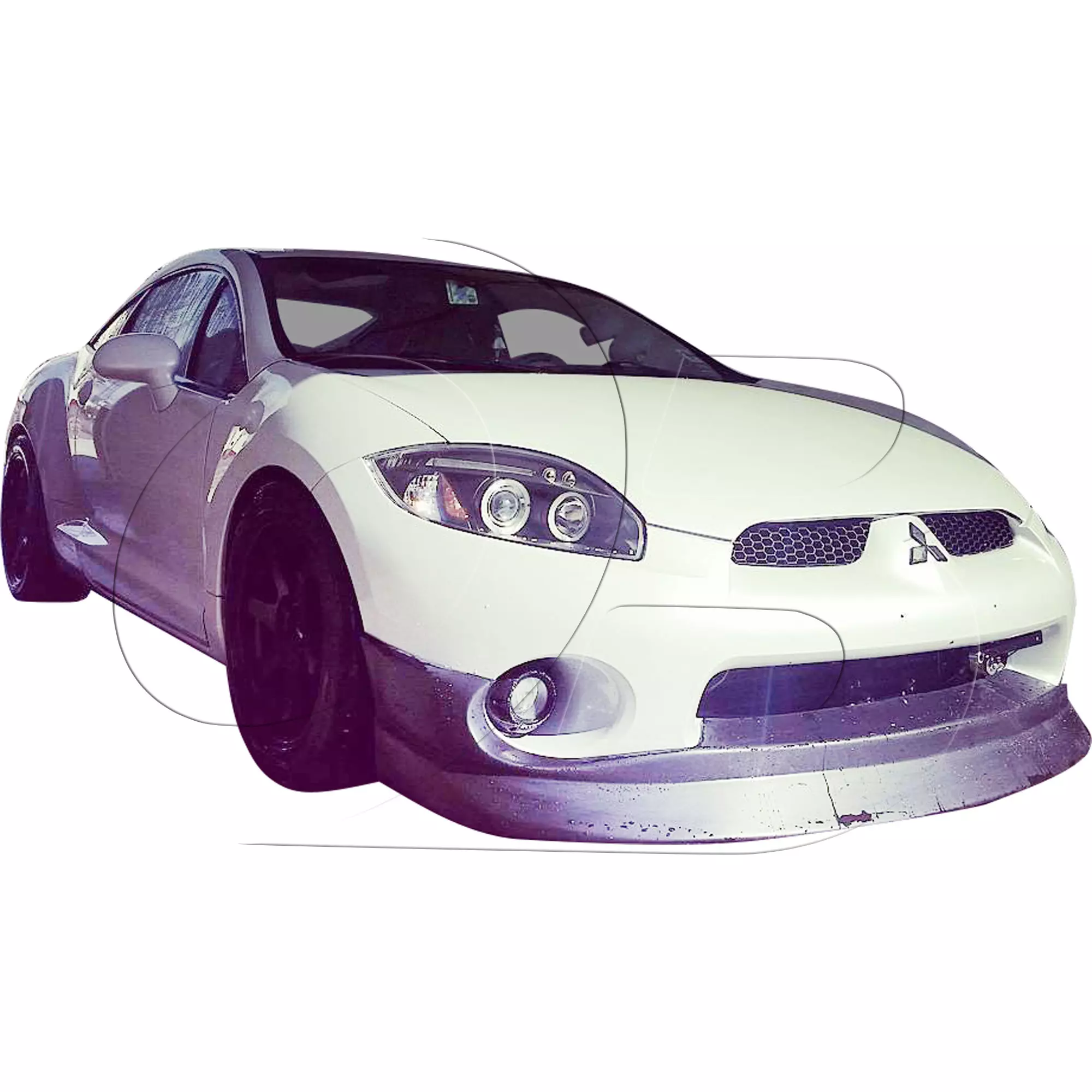 KBD Urethane D Spec Style 1pc Front Lip > Mitsubishi Eclipse 2006-2008 - Image 9