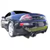 2000-2005 Mitsubishi Eclipse Duraflex Xplosion Rear Bumper - 1 Piece - Image 1