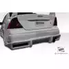 2001-2005 Honda Civic 2DR Duraflex Bomber Rear Bumper - 1 Piece - Image 2