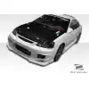 2001-2003 Honda Civic 2DR Duraflex Bomber Body Kit - 4 Piece - Image 10