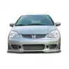 2002-2005 Honda Civic Si HB Duraflex B-2 Front Bumper - 1 Piece - Image 1