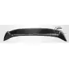 2002-2005 Honda Civic Si HB Carbon Creations Type M Roof Window Wing Spoiler - 1 Piece - Image 5