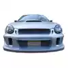 2002-2003 Subaru Impreza WRX STI Duraflex A Spec Front Bumper - 1 Piece - Image 1