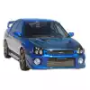 2002-2003 Subaru Impreza WRX STI Duraflex Zero Front Bumper - 1 Piece - Image 1