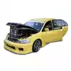 2002-2003 Mitsubishi Lancer Duraflex K-1 Front Bumper - 1 Piece - Image 1