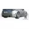 2003-2008 Nissan 350Z Z33 Duraflex B-2 Wide Body Rear Bumper - 1 Piece - Image 3