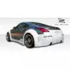 2003-2008 Nissan 350Z Z33 Duraflex B-2 Wide Body Rear Fender Flares - 2 Piece - Image 6