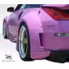 2003-2008 Nissan 350Z Z33 Duraflex Vader 3 Wide Body Rear Fender Flares - 2 Piece - Image 2