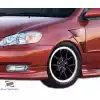 2003-2008 Toyota Corolla Duraflex GT Concept Fenders - 2 Piece - Image 2