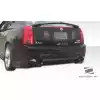 2003-2007 Cadillac CTS Duraflex Platinum Rear Bumper - 1 Piece - Image 2