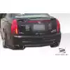 2003-2007 Cadillac CTS Duraflex Platinum Rear Bumper - 1 Piece - Image 3