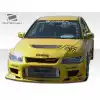 2003-2006 Mitsubishi Lancer Evolution 8 9 Duraflex C-1 Front Bumper - 1 Piece - Image 3