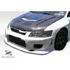 2003-2006 Mitsubishi Lancer Evolution 8 9 Duraflex C-1 Front Bumper - 1 Piece - Image 7